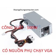 Bộ nguồn máy tính dell optiplex 6pin +4pin 500w DELL optiple  3080 có nguồn phụ cấp nguồn cho VGA FOM SFF