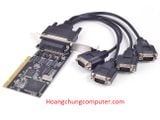 Card PCI chuyển đổi USB sang 4 cổng Com Rs232 - Ztek ZE552A