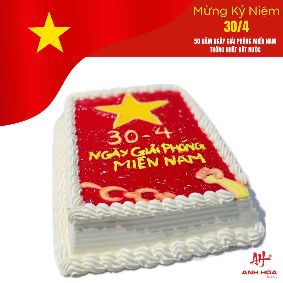 BÁNH KEM KỶ NIỆM 30/4
