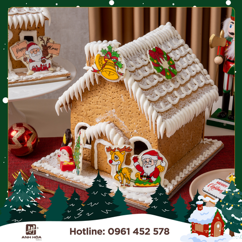 NHÀ GỪNG NOEL - Gingerbread House (To)
