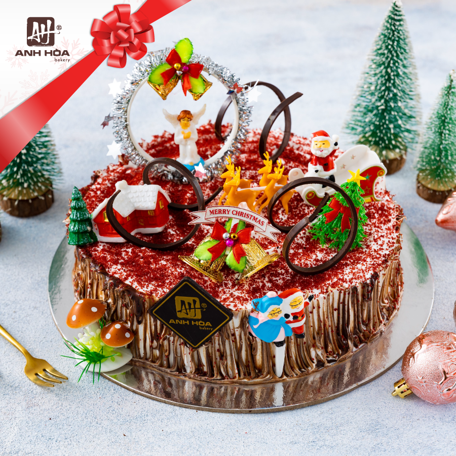RED VELVET CHRISTMAS CAKE – Anh Hòa Bakery