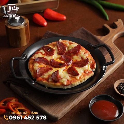 PIZZA XÚC XÍCH CAY