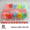 Nến I LOVE YOU