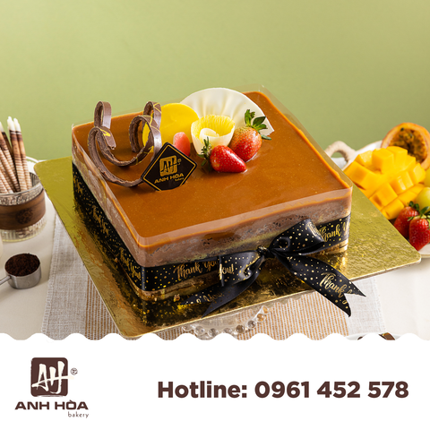 CHOCOLATE MATCHA CAKE MOUSSE VUÔNG