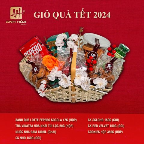 Giỏ quà tết 2023 - Mẫu 01