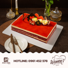 Red Velvet Cream Cheese Mousse Cake
