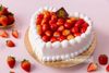 STRAWBERRY HEART CAKE