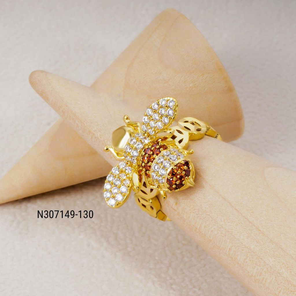 Nhẫn con ong UHA mạ vàng 18K N307149-130