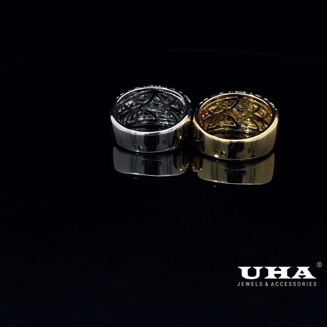 N1221 Nhẫn nam đính đá CZ cao cấp thiết kế tinh tế nhẹ nhàng UHA