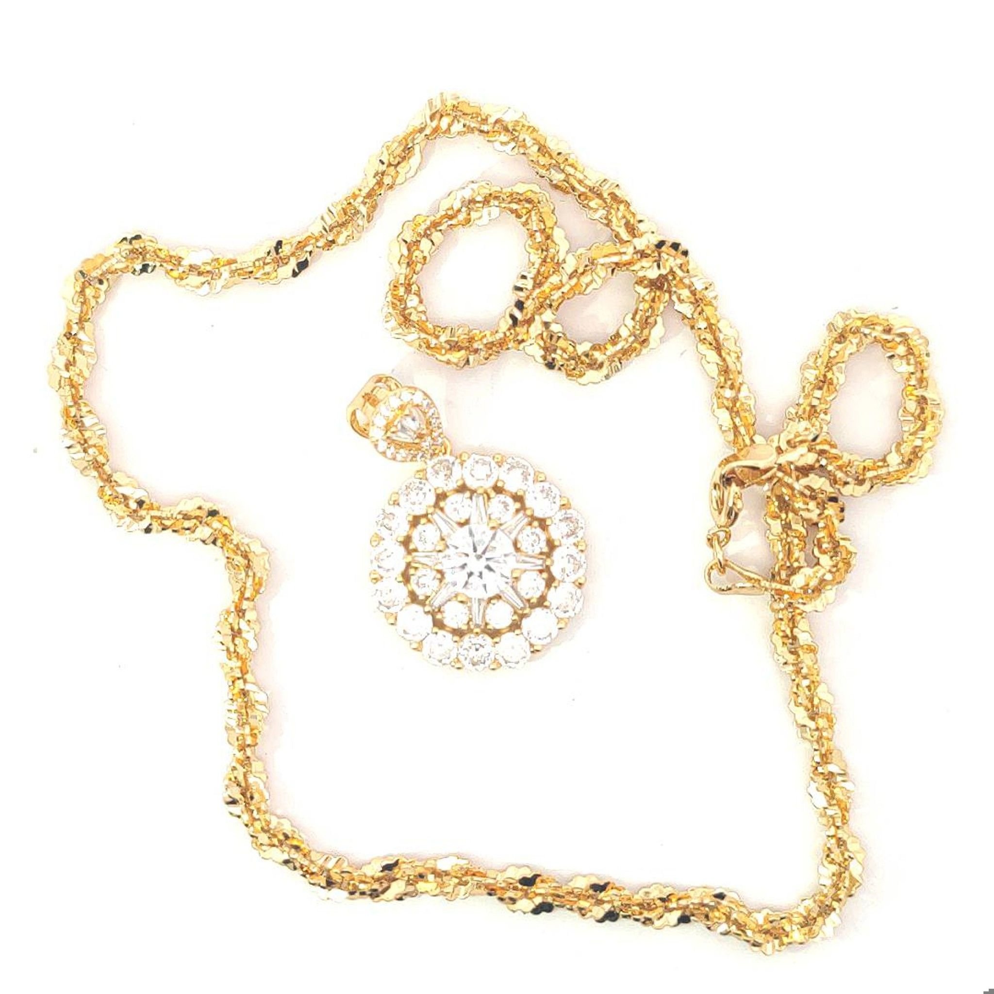 M1586 Mặt dây chuyền nữ đính đá Women Khuyên Tai Charm