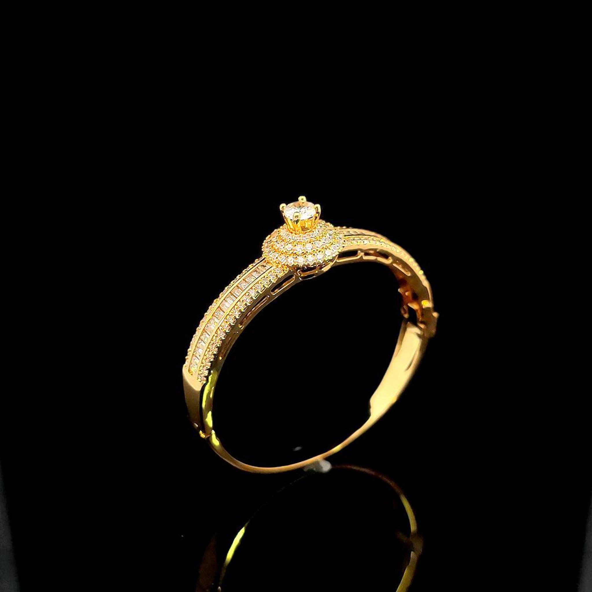 V586 Vòng tay nữ đính đá CZ cao cấp UHA Phụ Kiện