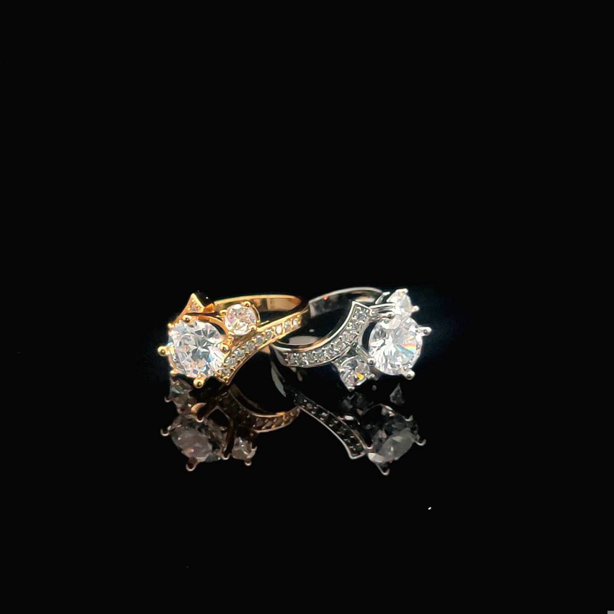 N1125 Nhẫn nữ đính đá CZ cao cấp thiết kế trẻ trung duyên dáng Women