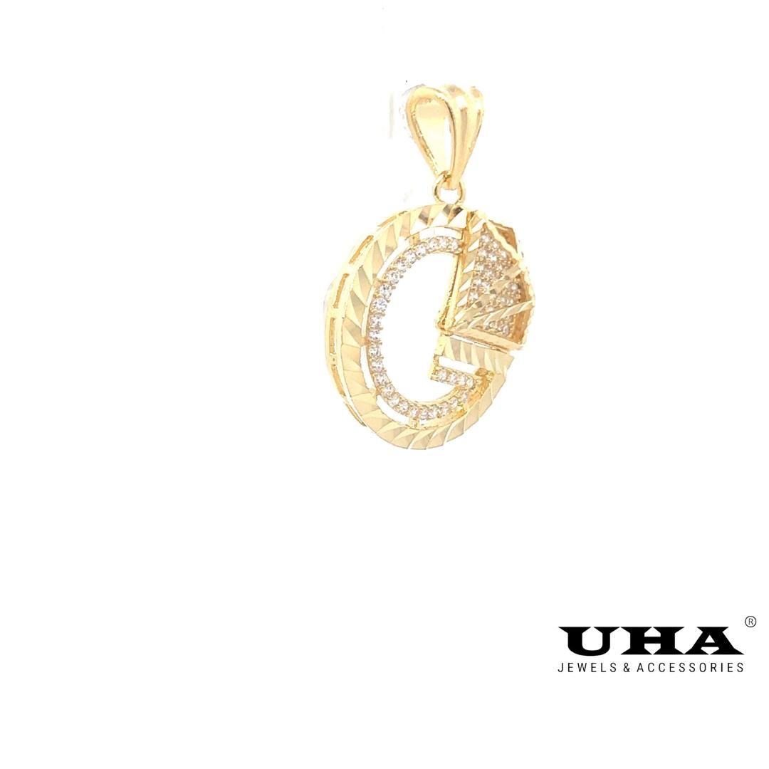 M798 Mặt và Dây chuyền nữ thiết kế sang trọng UHA Voi Charm