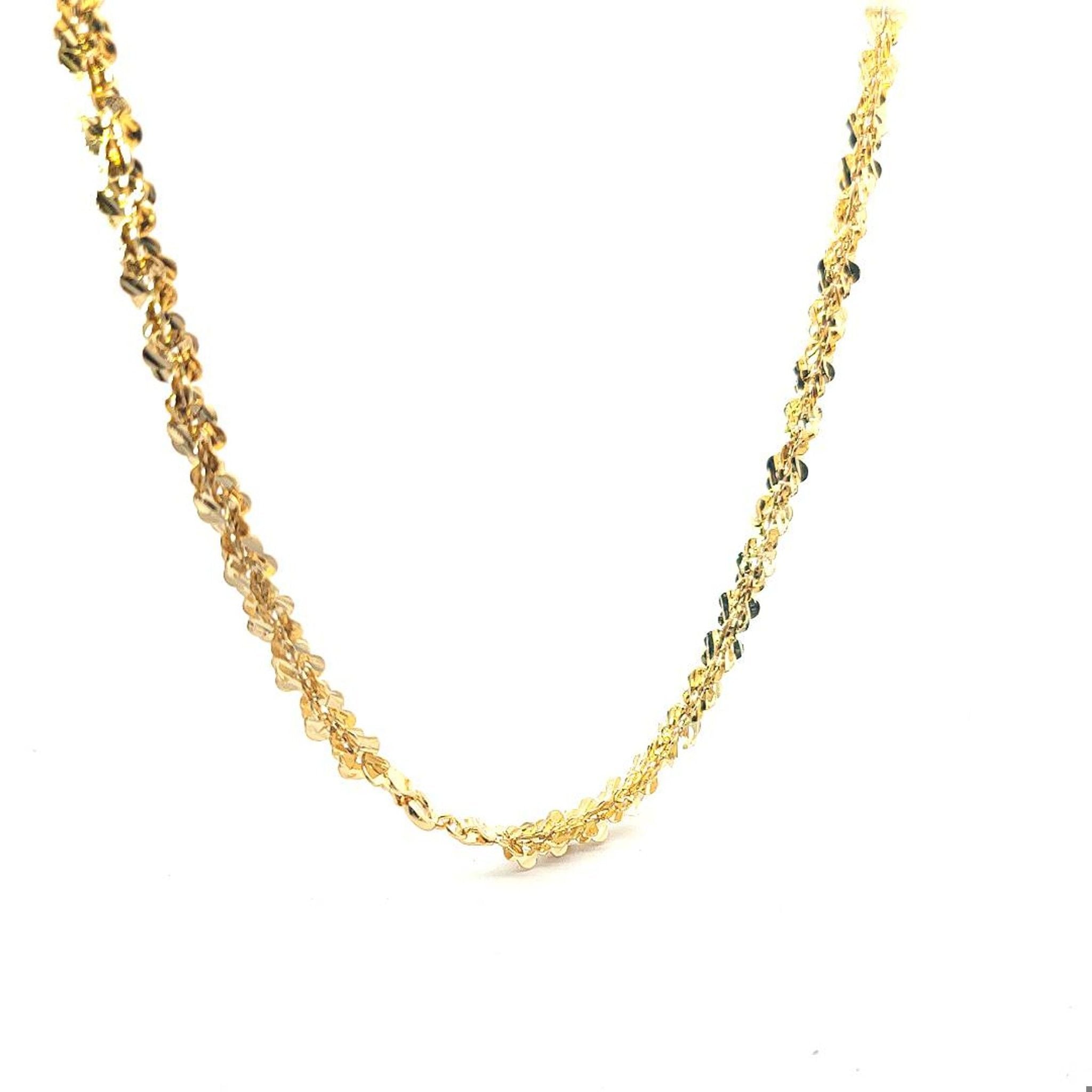 D1 Dây chuyền kiểu bướm xoắn sáng lấp lánh bền màu UHA  Trang Sức Jewelry