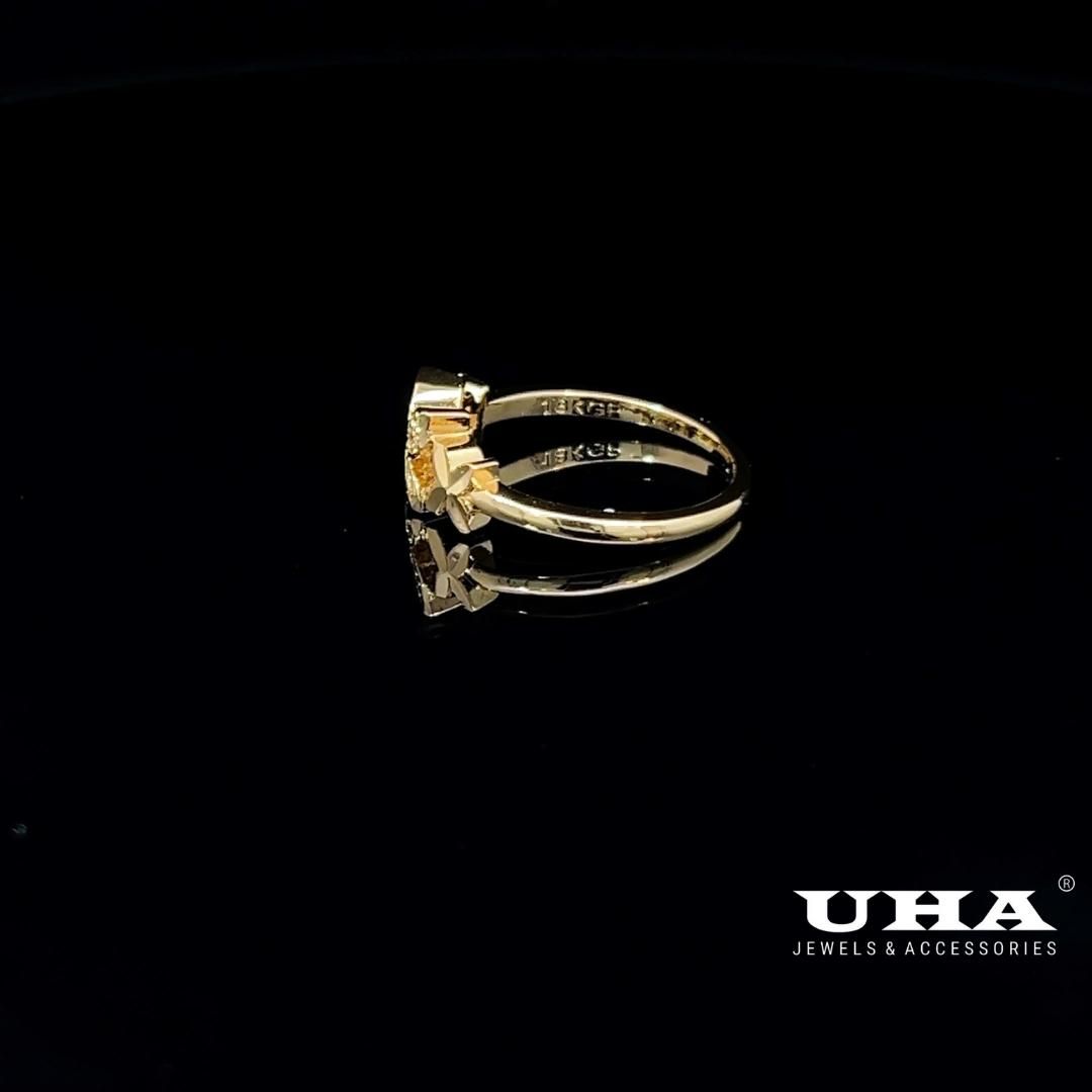 N1249 Nhẫn nữ đính đá CZ cao cấp thiết kế tinh tế nhẹ nhàng cá tính UHA