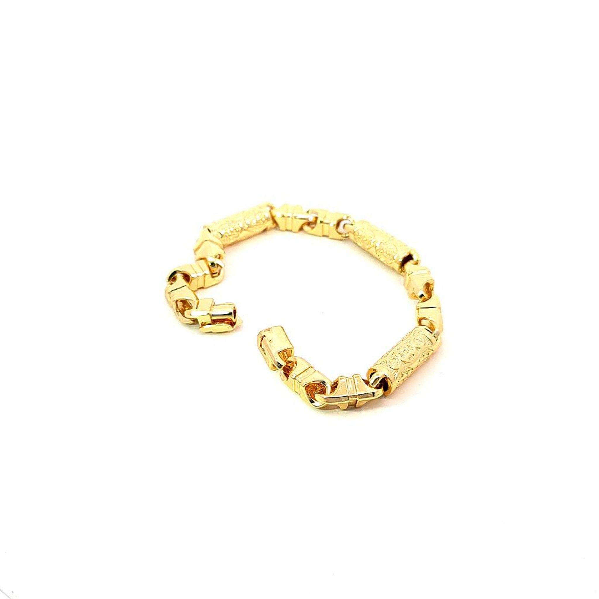 L601 Lắc tay nam kiểu ống đồng bền màu cao cấp UHA Phụ Kiện