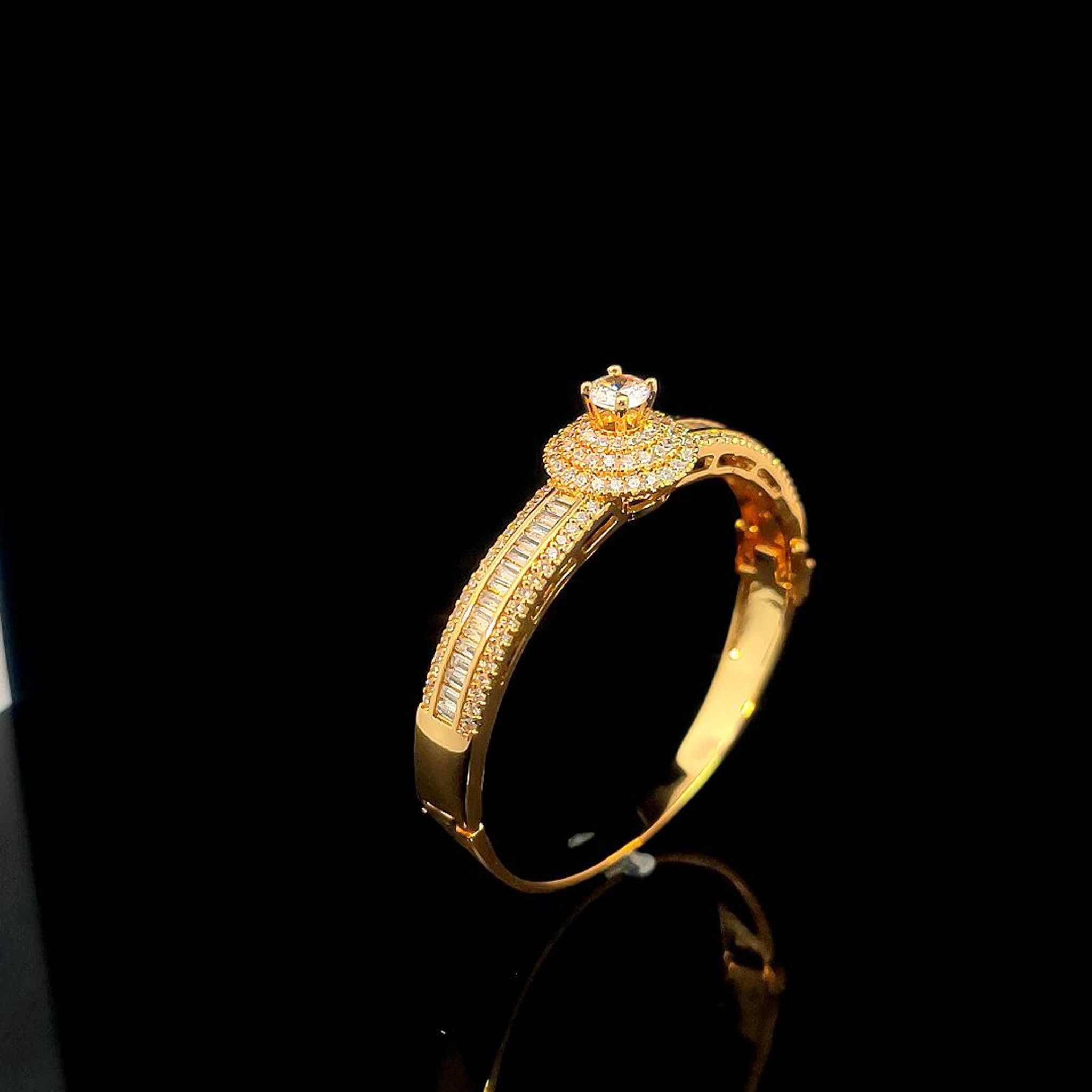 V586 Vòng tay nữ đính đá CZ cao cấp UHA Phụ Kiện