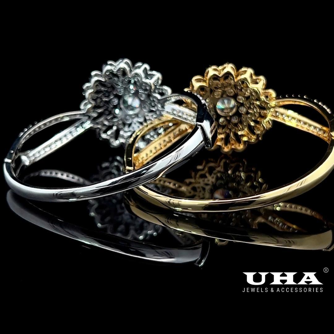 V579 Vòng tay nữ đính đá CZ thiết kế tinh tế trẻ trung nhẹ nhàng UHA