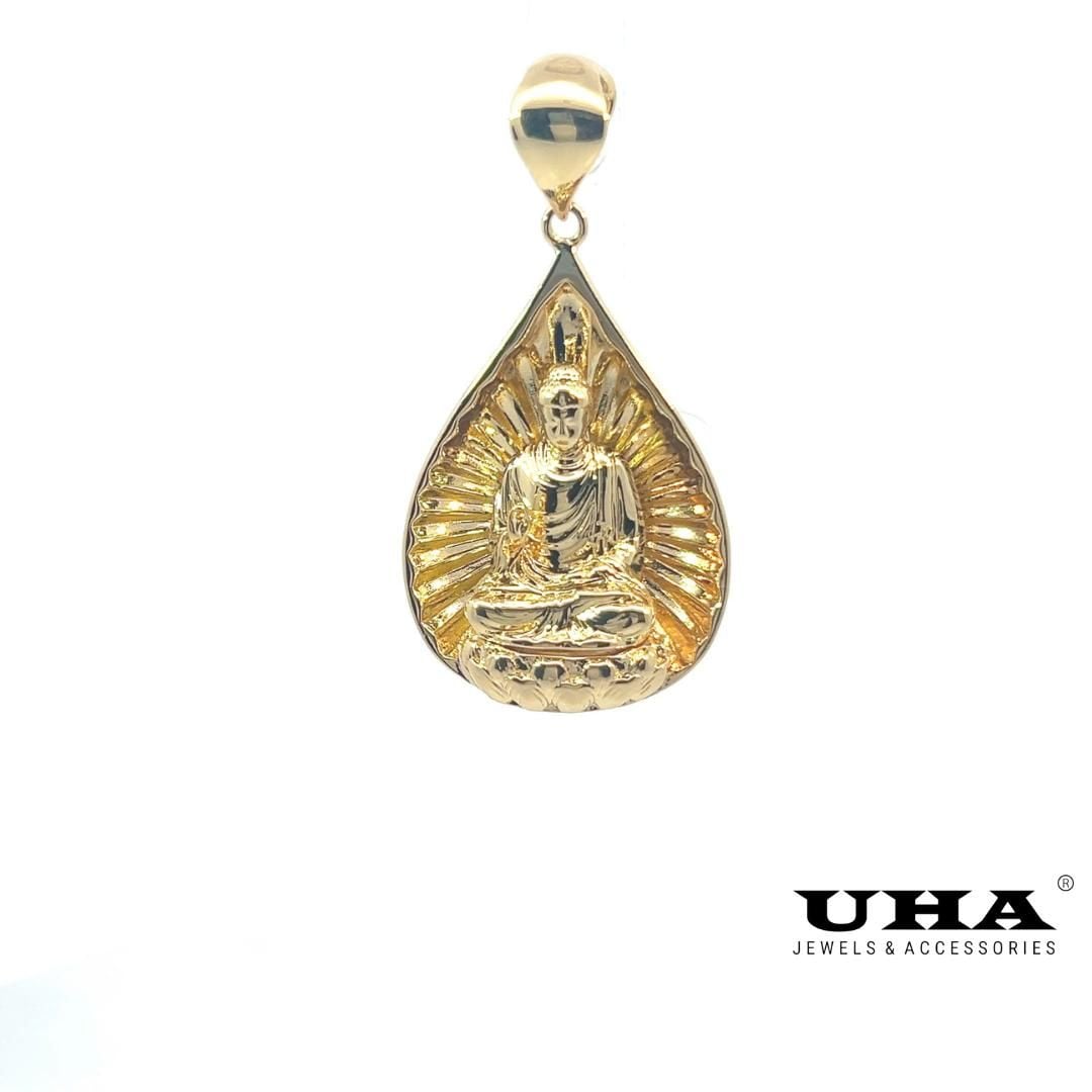 M1616 Mặt và Dây chuyền thiết kế hình phật sang trọng UHA Women