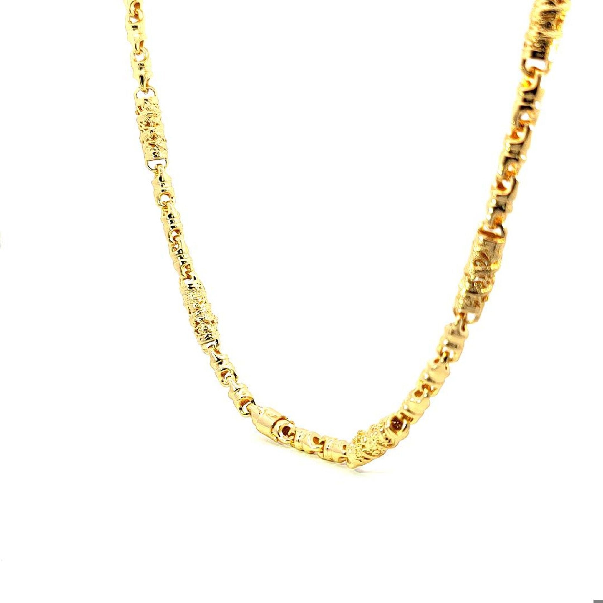 D60  UHA Dây chuyền nam hình rồng XI MẠ kiểu dáng sang trọng Trang Sức Trang Sức Jewelry