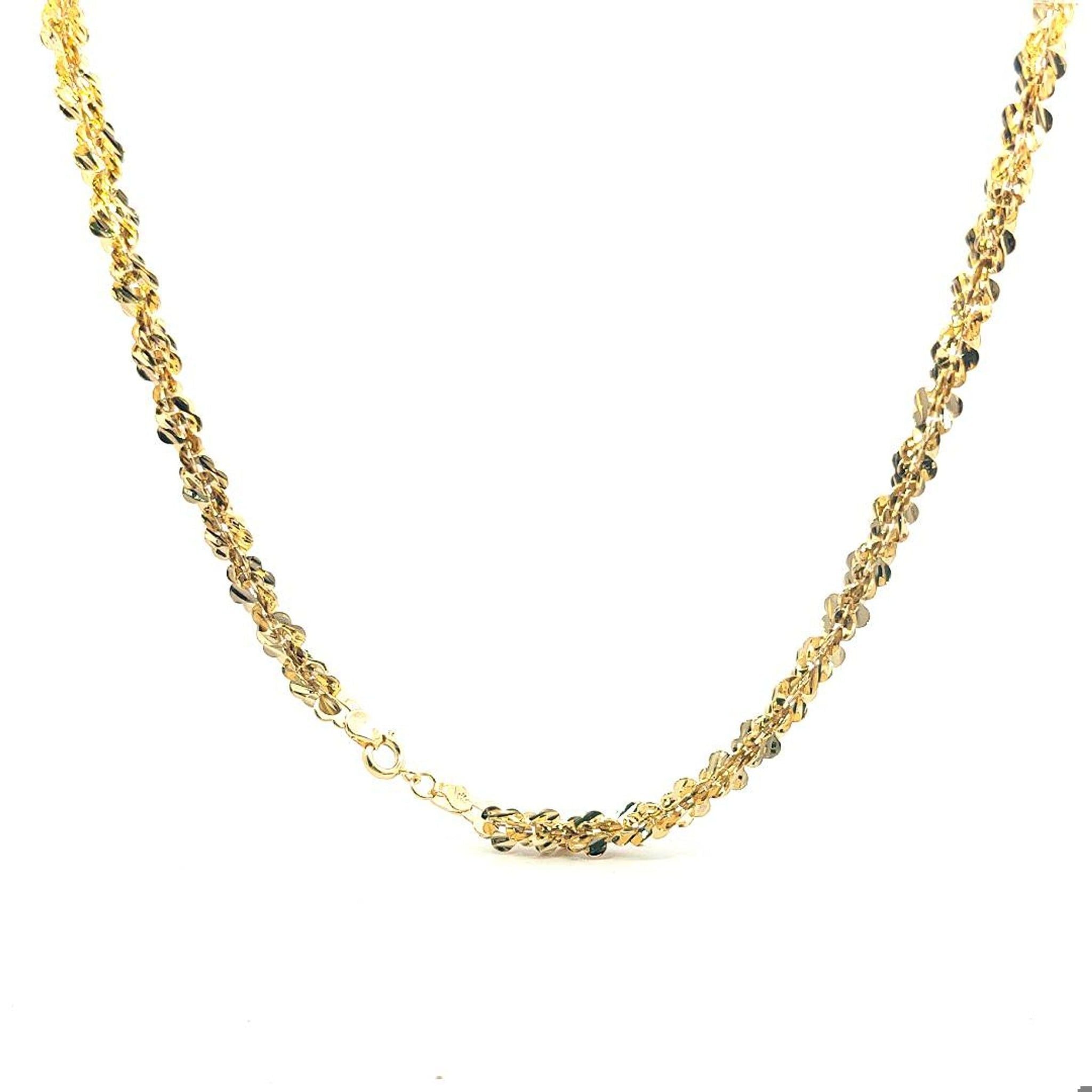 D1 Dây chuyền kiểu bướm xoắn sáng lấp lánh bền màu UHA  Trang Sức Jewelry