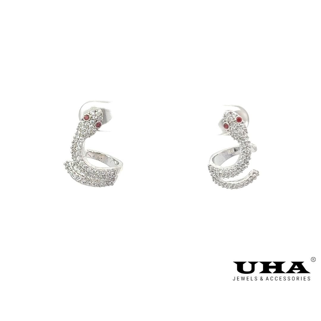 B1291 Bông tai nữ thiết kế kiểu rắn lạ mắt UHA Voi Women