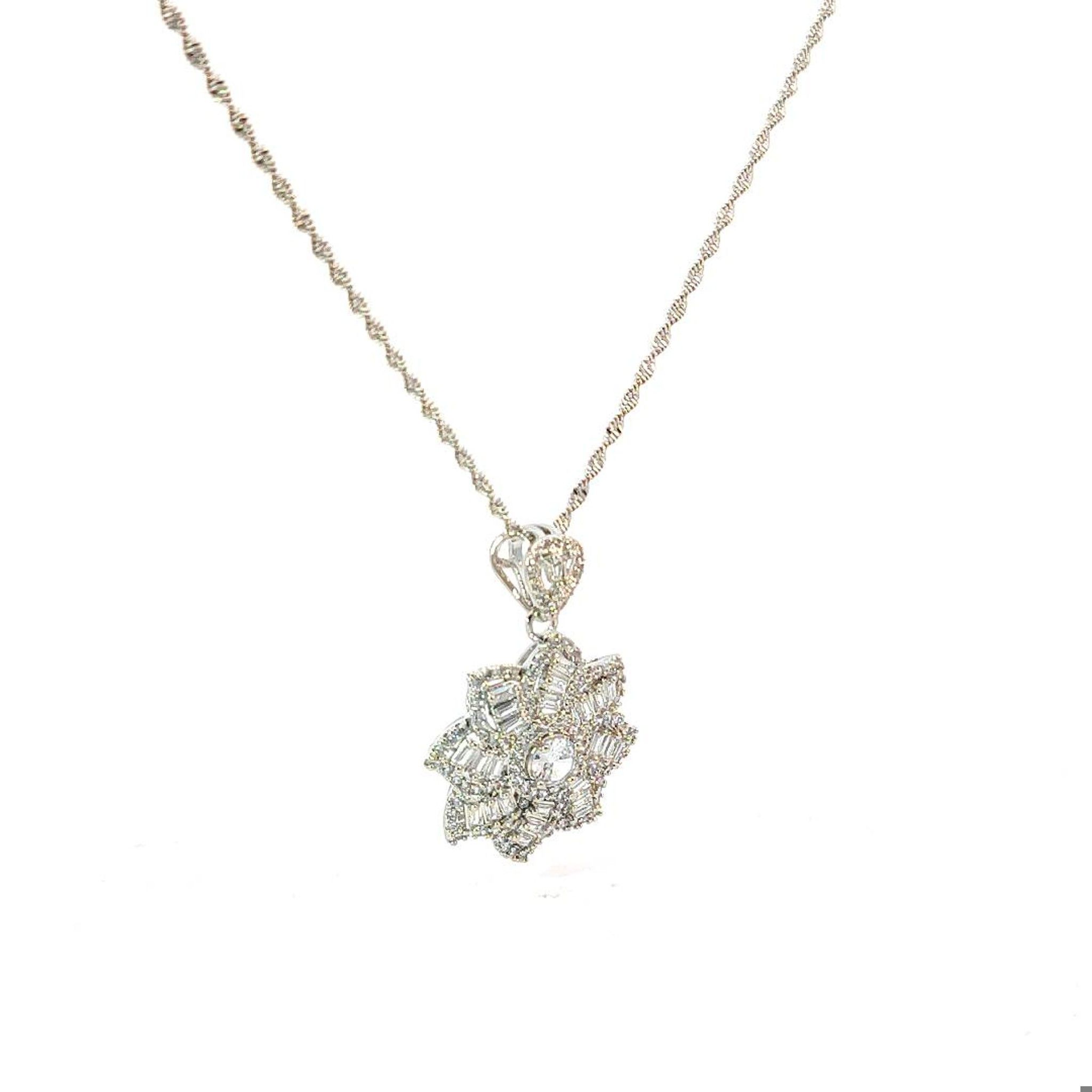 M1540 - Mặt dây chuyền nữ mạ vàng kiểu dáng sang trọng (Không kèm dây) Women Trang Sức