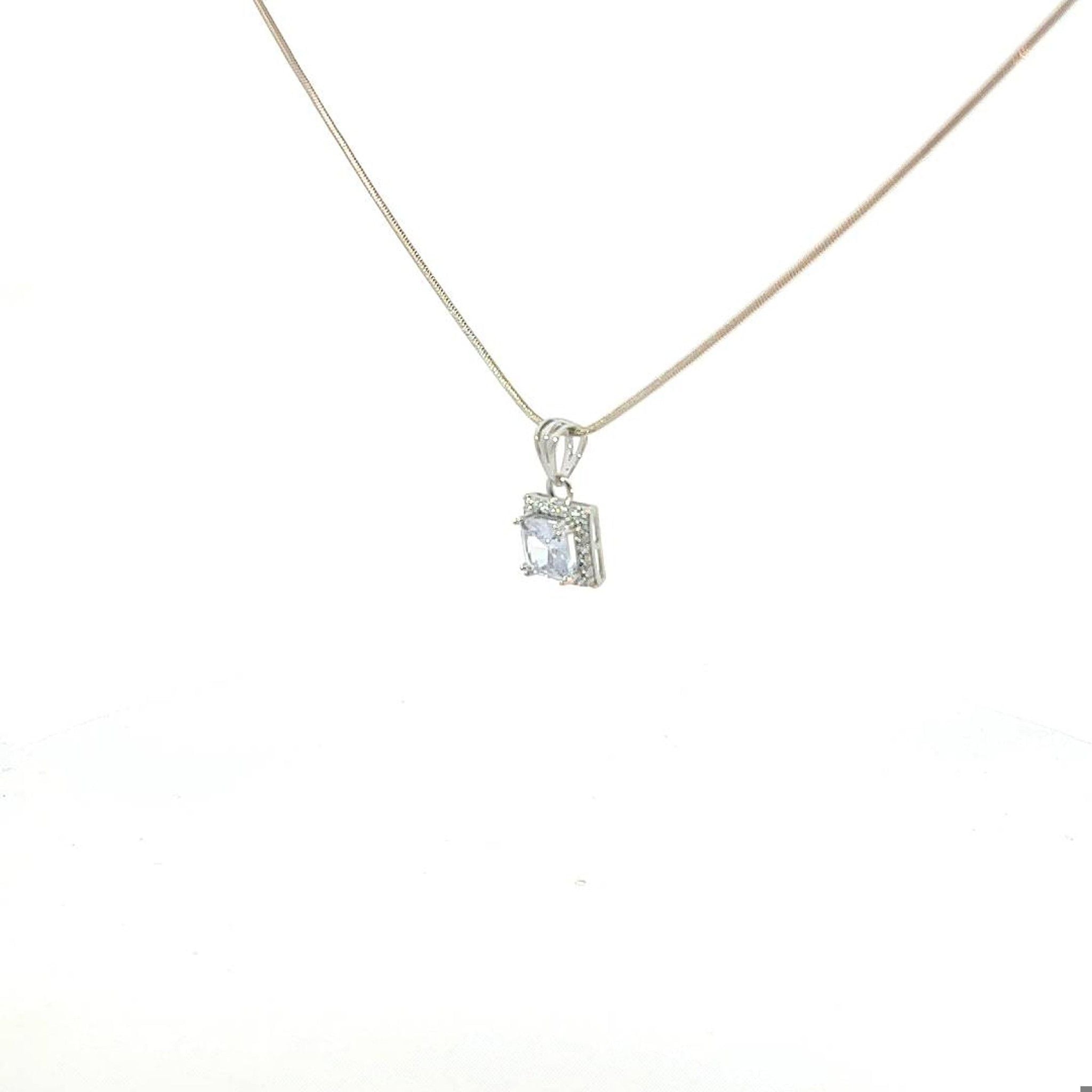 M1047 Mặt  KÈM dây chuyền nữ mạ vàng kiểu dáng sang trọng