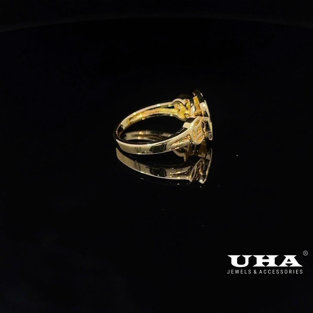 N1238 Nhẫn nữ thiết kế trẻ trung đơn giản UHA Women