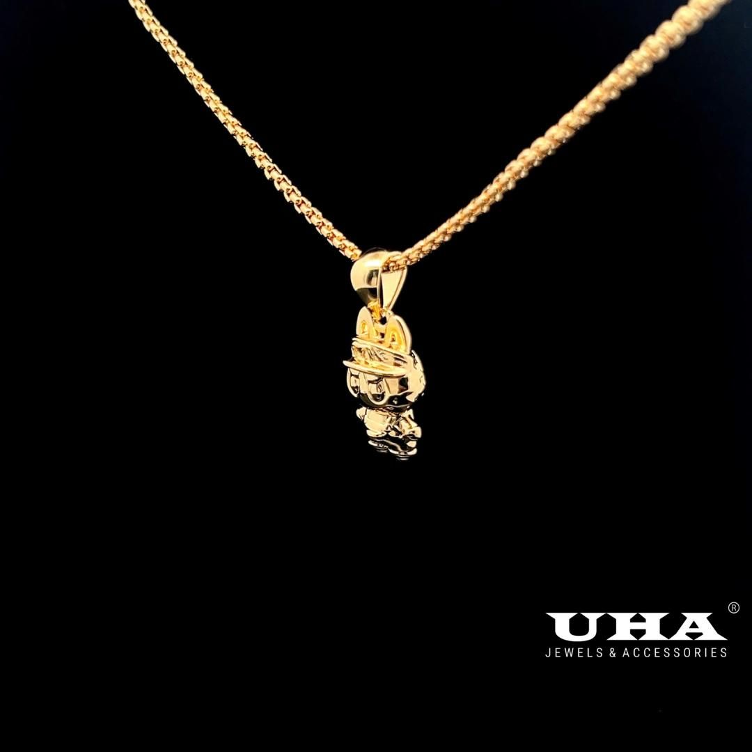 M1652 Mặt và Dây chuyền unisex thiết kế tinh tế kiểu dáng mới lạ UHA