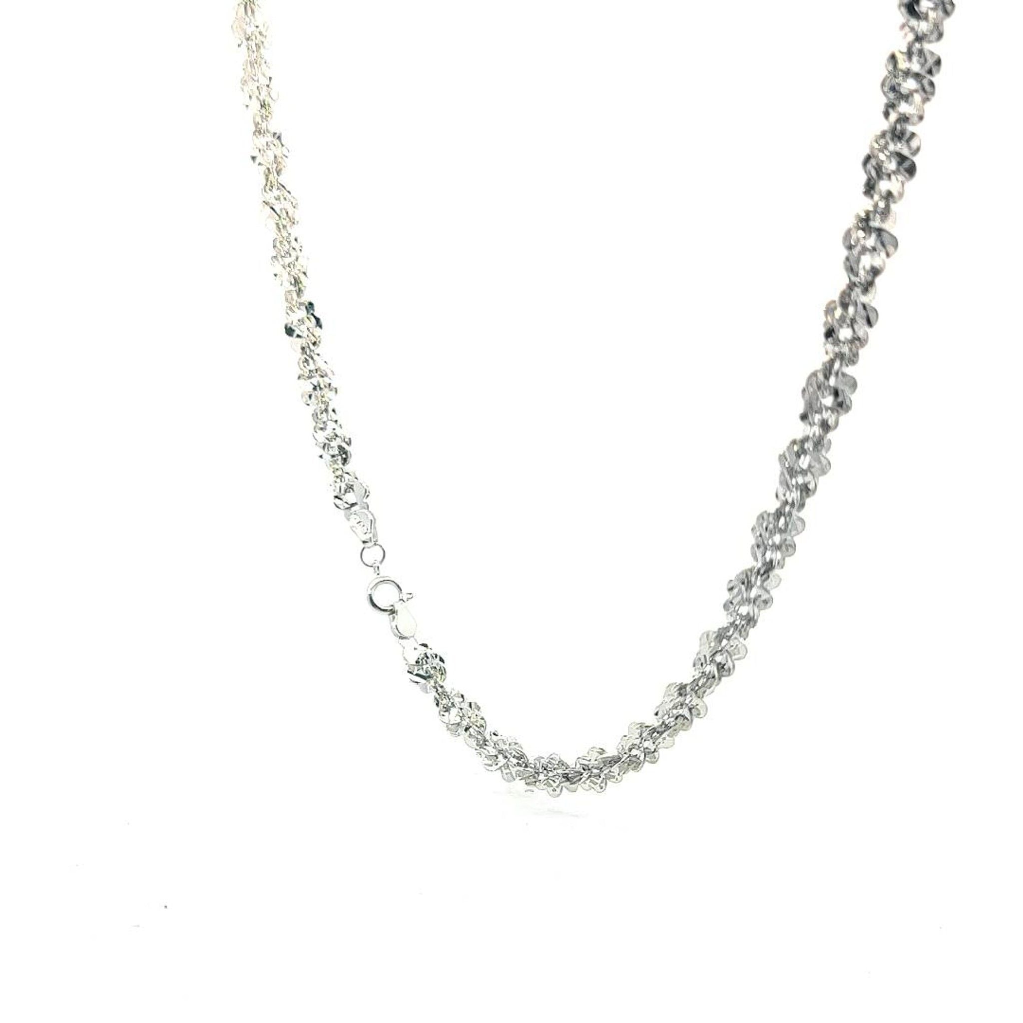 D1 Dây chuyền kiểu bướm xoắn sáng lấp lánh bền màu UHA  Trang Sức Jewelry