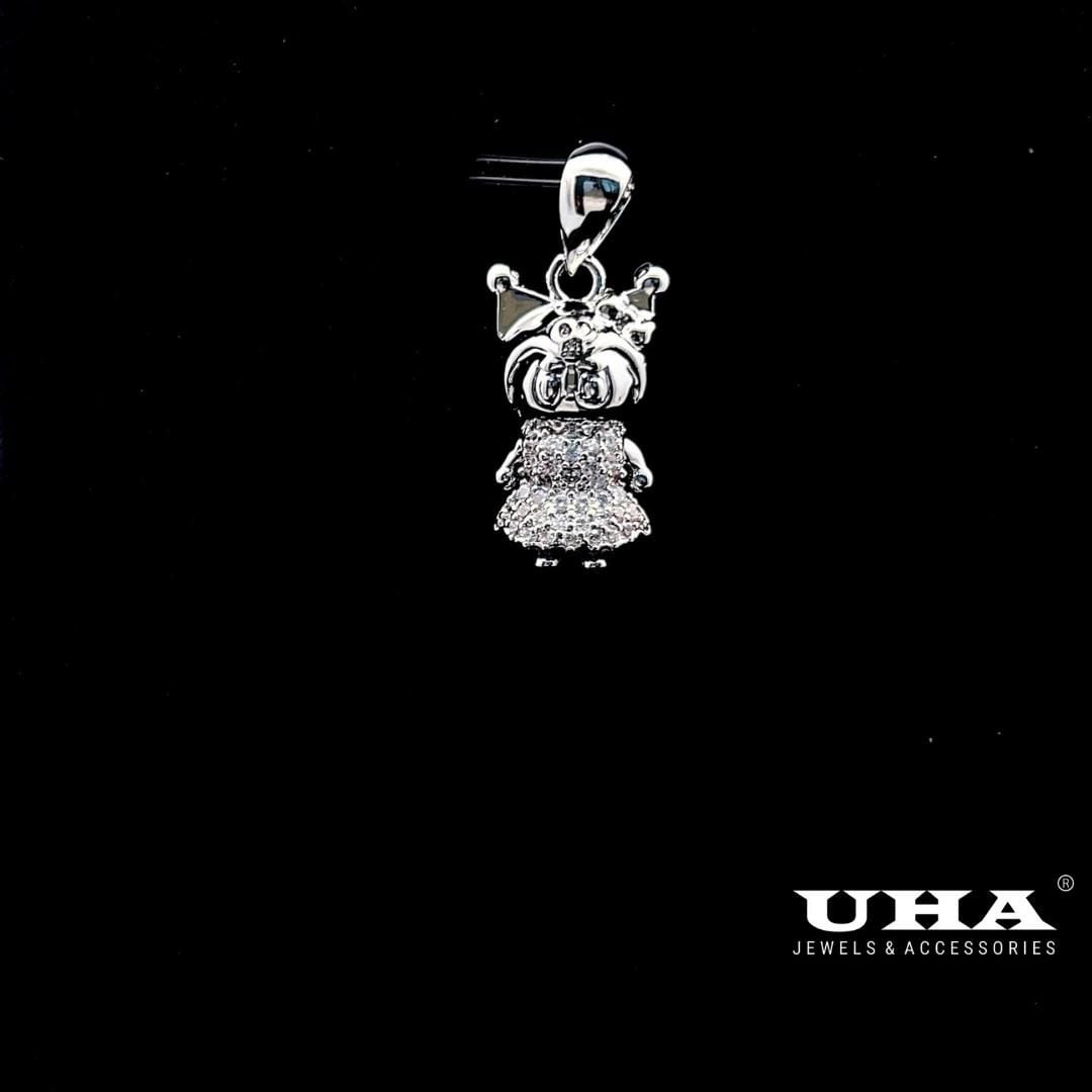 M1650 Mặt và Dây chuyền LBB unisex cá tính cao cấp UHA