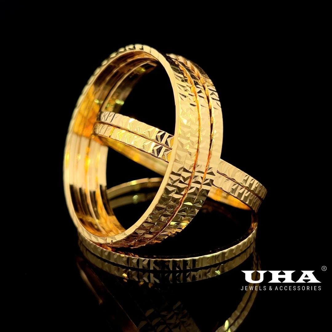 KV18 Vòng ximen khóa bấm gồm 7 chiếc vòng  sáng lấp lánh vòng tay nữ Phụ Kiện