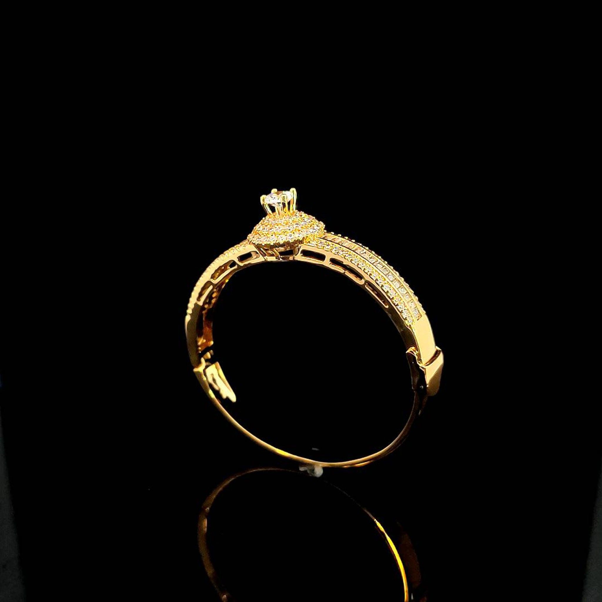 V586 Vòng tay nữ đính đá CZ cao cấp UHA Phụ Kiện