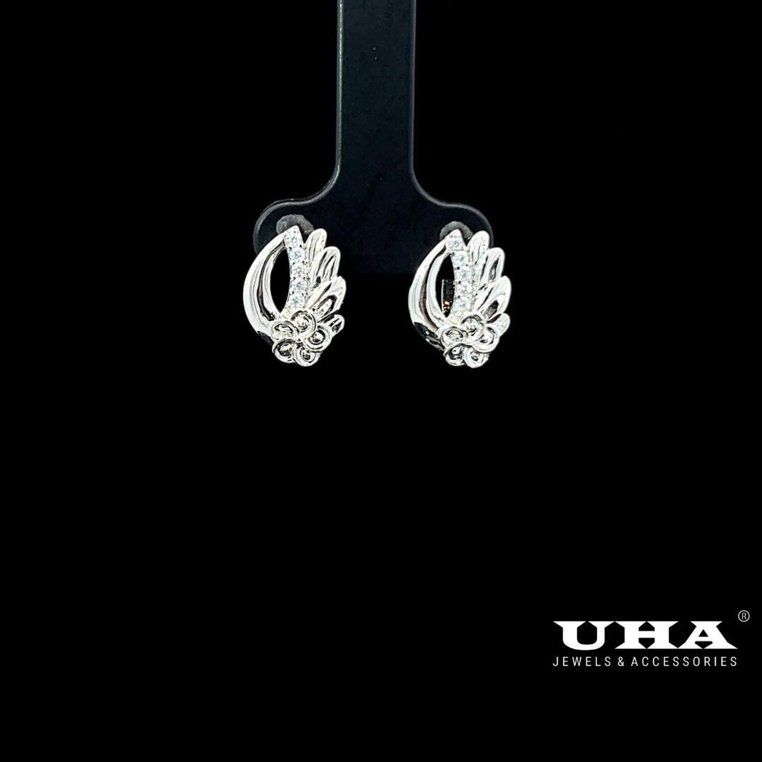 B1615 Bông tai nữ đính đá sáng lấp lánh UHA- TẶNG KÈM HỘP Women Hoa Tai