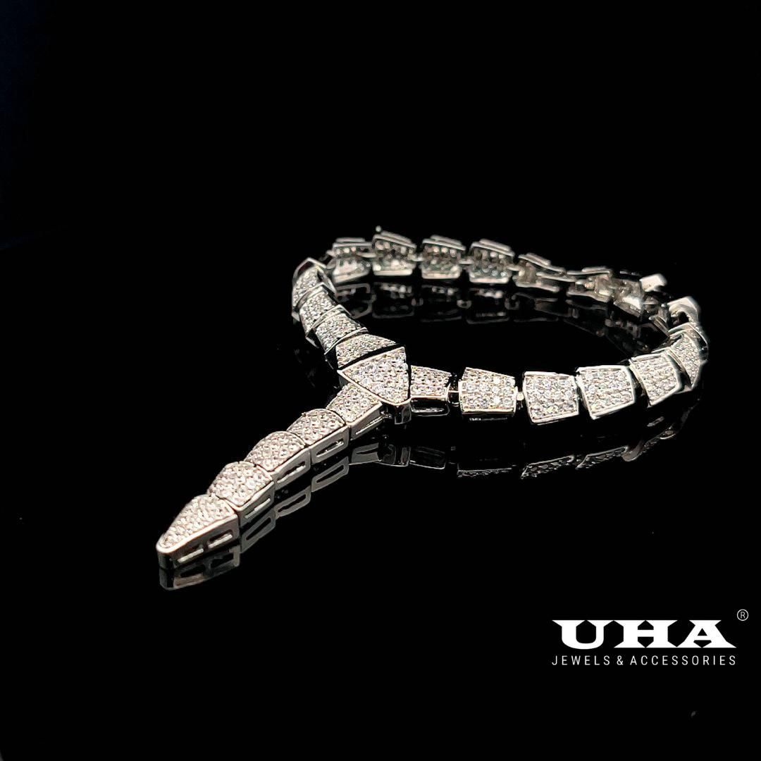 L514 Lắc tay nữ thiết kế bền màu cao cấp sáng lấp lánh UHA Phụ Kiện