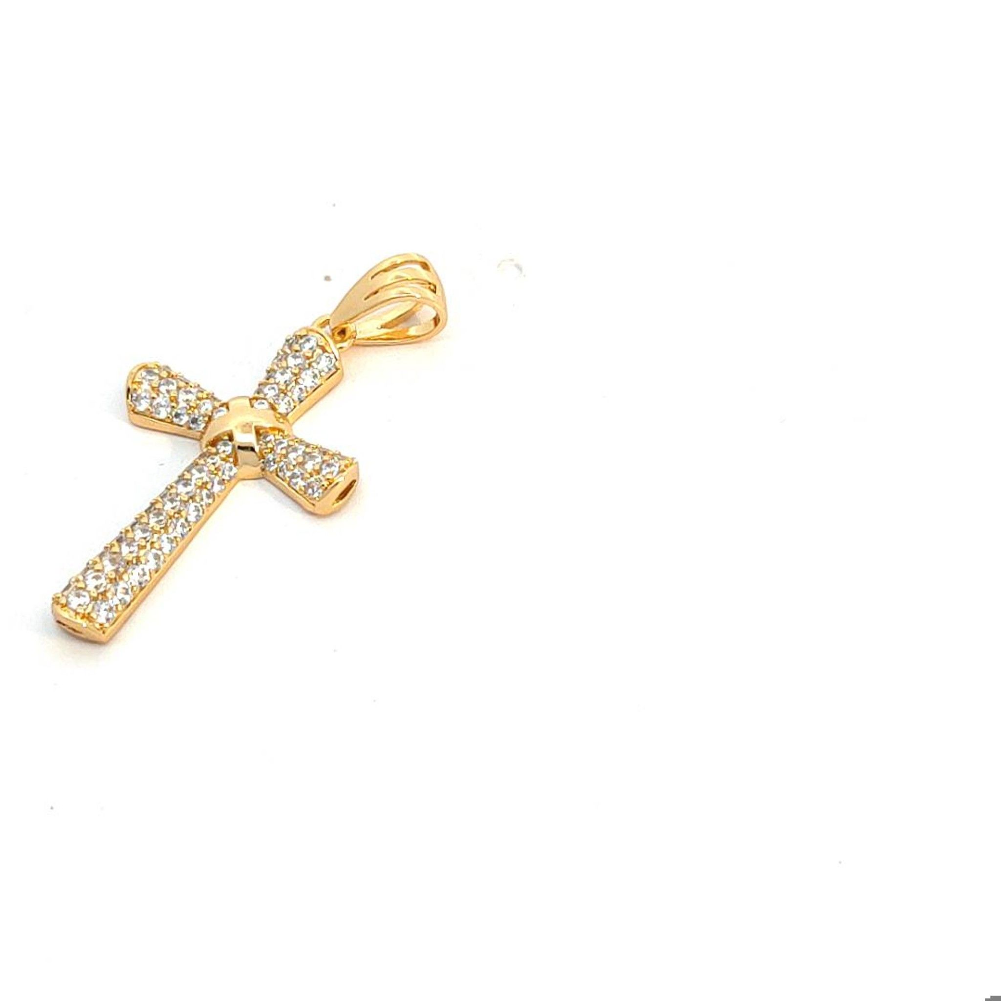 M1563 Mặt dây chuyền thánh giá UNISEX bền màu cao cấp