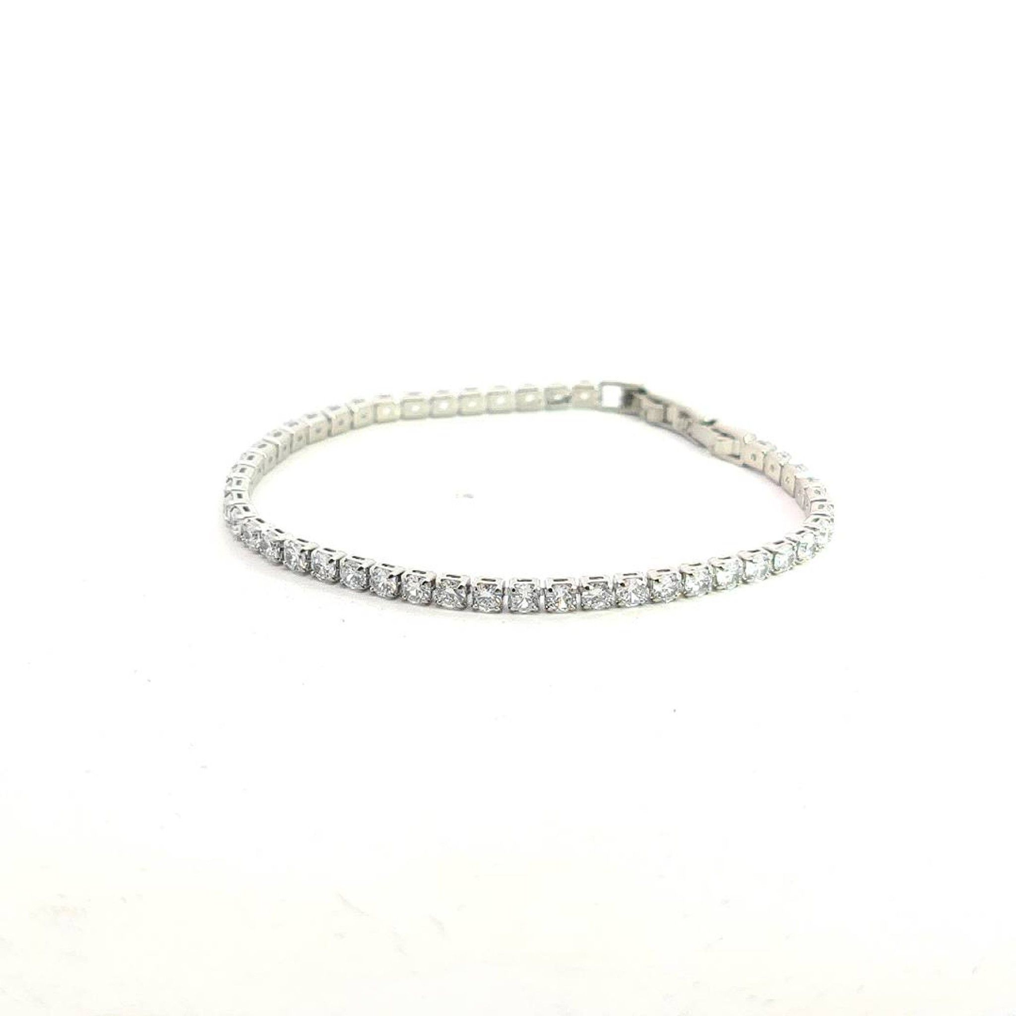 L467-Lắc tay unisex đính đá CZ cao cấp, thiết kế trang sức  Phụ Kiện Đeo Tay