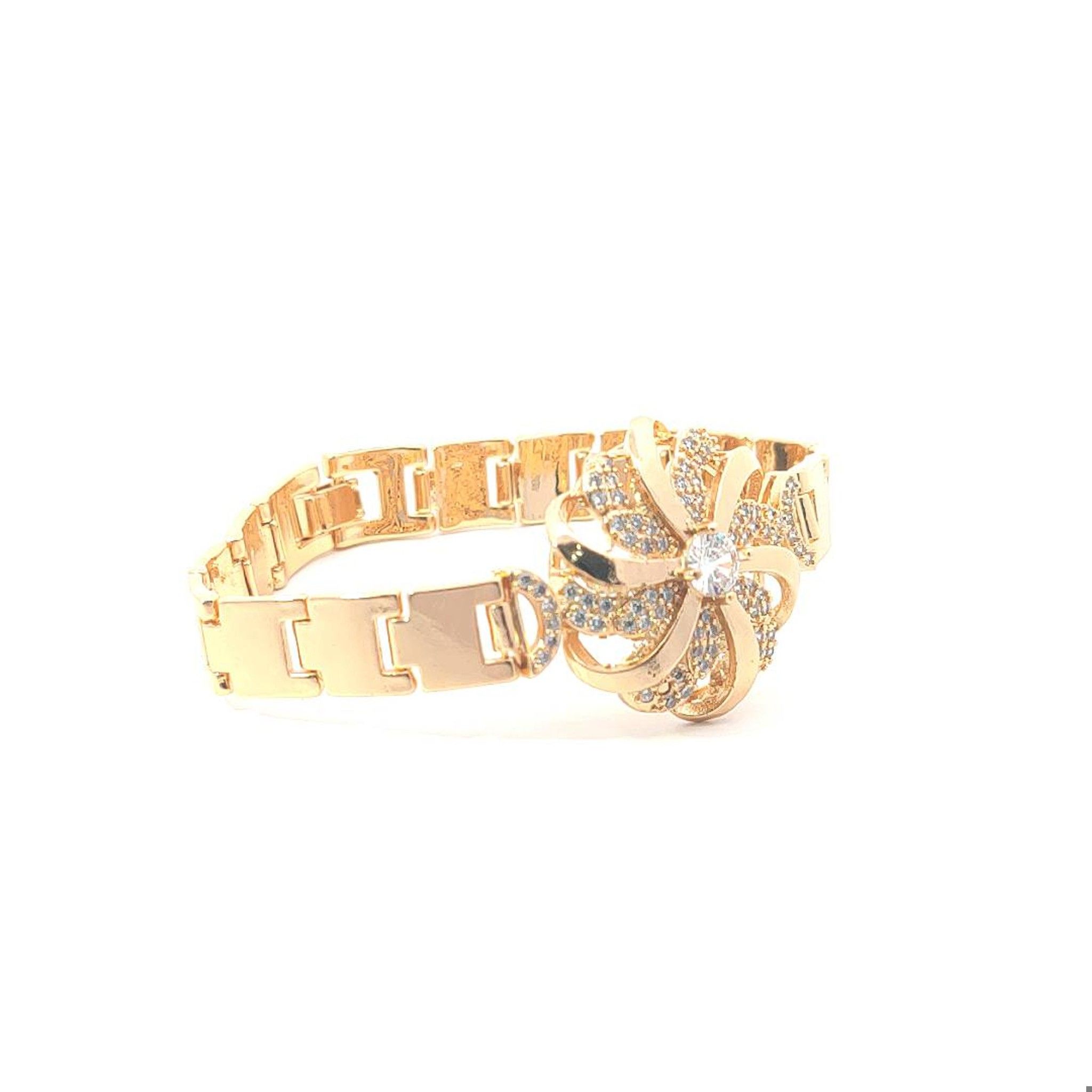 L55 UHA Lắc Tay Nữ Sang Trọng Vàng Hợp Kim Cao Cấp Phụ Kiện