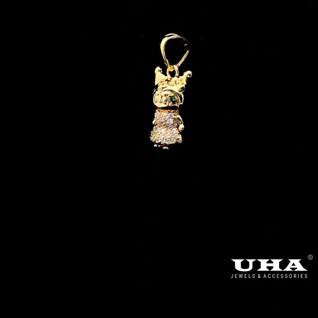 M1650 Mặt và Dây chuyền LBB unisex cá tính cao cấp UHA