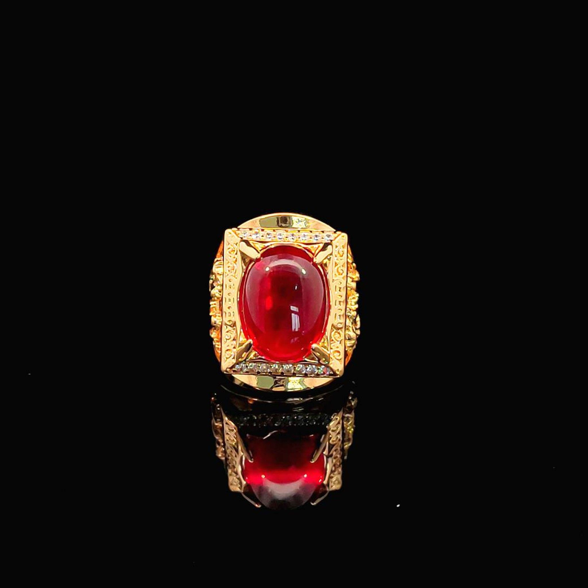 N1083 Nhẫn nam phong thủy có lót lòng đẳng cấp sang trọng UHA