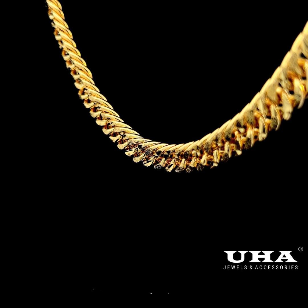 D52 Dây chuyền nam thiết kế sang trọng, dẳng cấp, đính đá cao câp UHA Trang Sức Jewelry