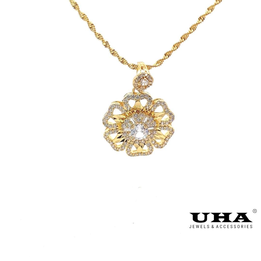 M1618 Mặt và Dây chuyền nữ thiết kế cao cấp UHA