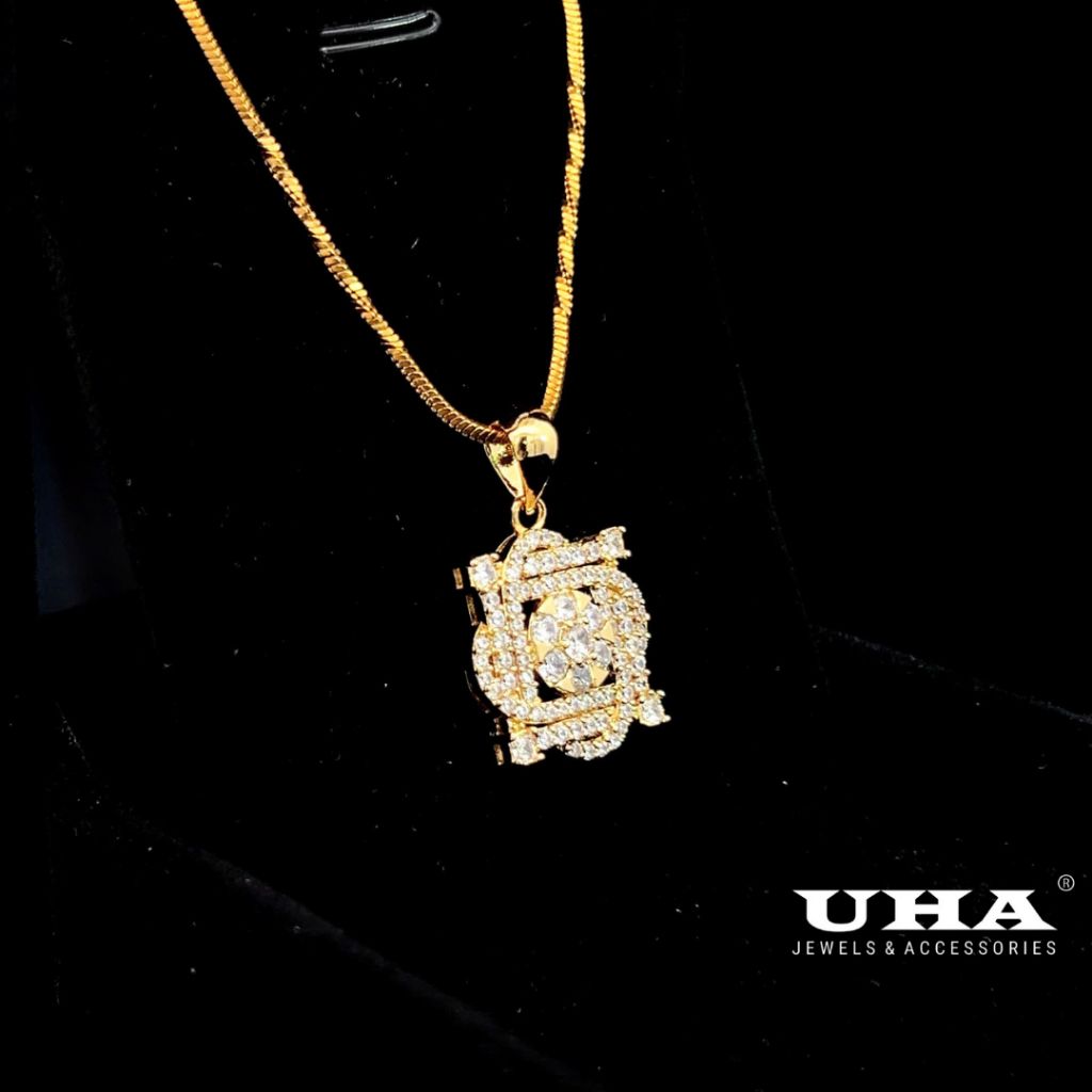 M1675 Mắt và dây chuyền nữ thiết kế tinh tế sang trọng UHA