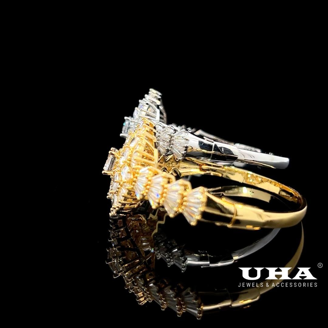 V595 Vòng tay nữ đính đá CZ cao cấp thiết kế tinh tế nhẹ nhàng UHA