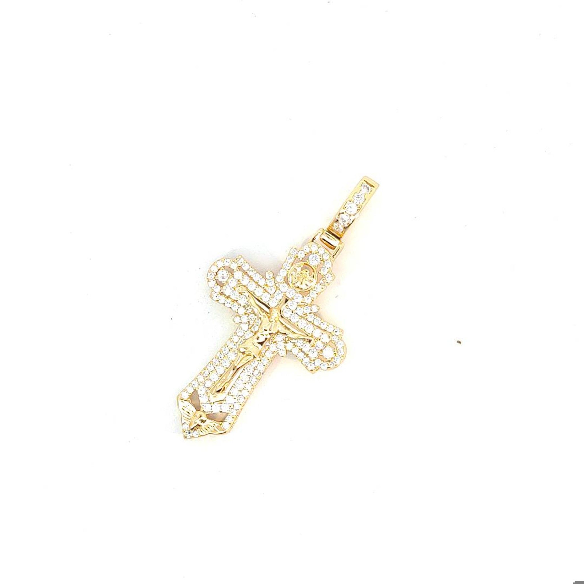 M1561  Mặt thánh giá UNISEX bền màu cao cấp UHA