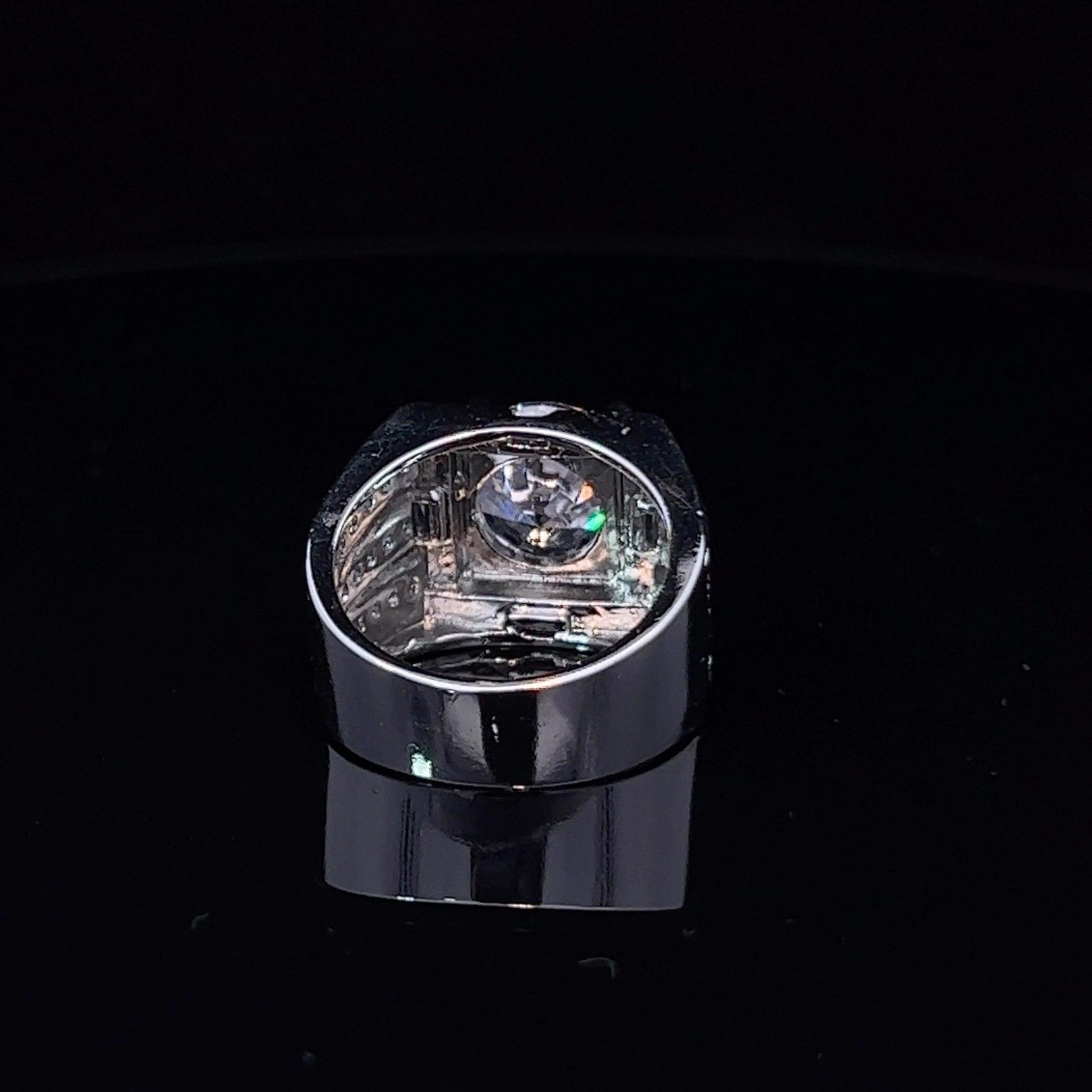 N849 Nhẫn nam đính đá CZ cao cấp