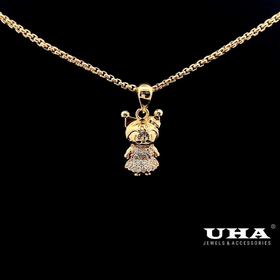 M1650 Mặt và Dây chuyền LBB unisex cá tính cao cấp UHA