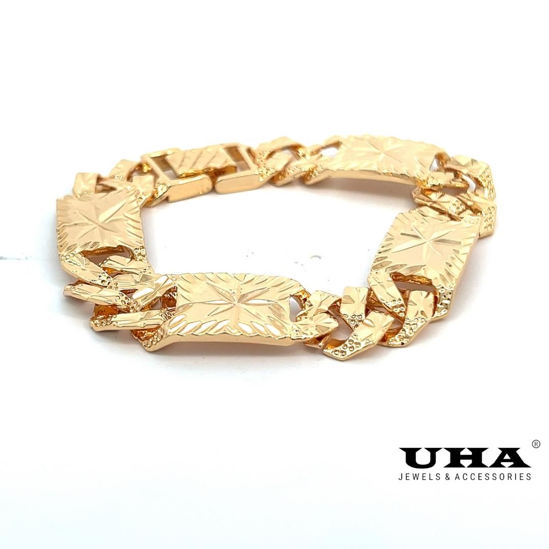 LT320 Lắc tay nam thiết kế đơn giản trẻ trung cá tính , chạm khắc tinh tế UHA Voi Phụ Kiện