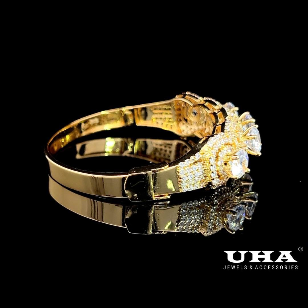 V339 Vòng tay nữ đính đá cz cao cấp sáng lấp lánh UHA Phụ Kiện